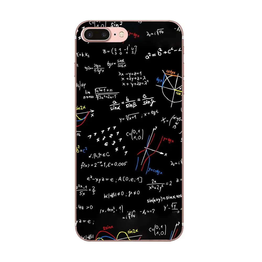 Силиконовый чехол для Xiaomi Redmi Note 2 3 3S 4 4A 4X5 5A 6 6A Pro Plus Science Math Альберт