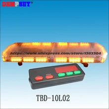 TBD-10L02 светодиодный аварийная световая сигнализация, инженерная/спасательная/грузовик/Полиция/автомобиль, суперъяркий, янтарный проблесковая сигнальная лампа на крыше