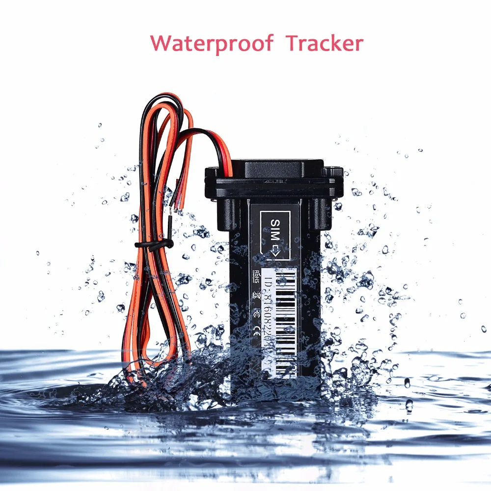 Mini Waterproof Builtin Battery GSM GPS tracker for Car motorcycle vehicle tracking device with online tracking system software