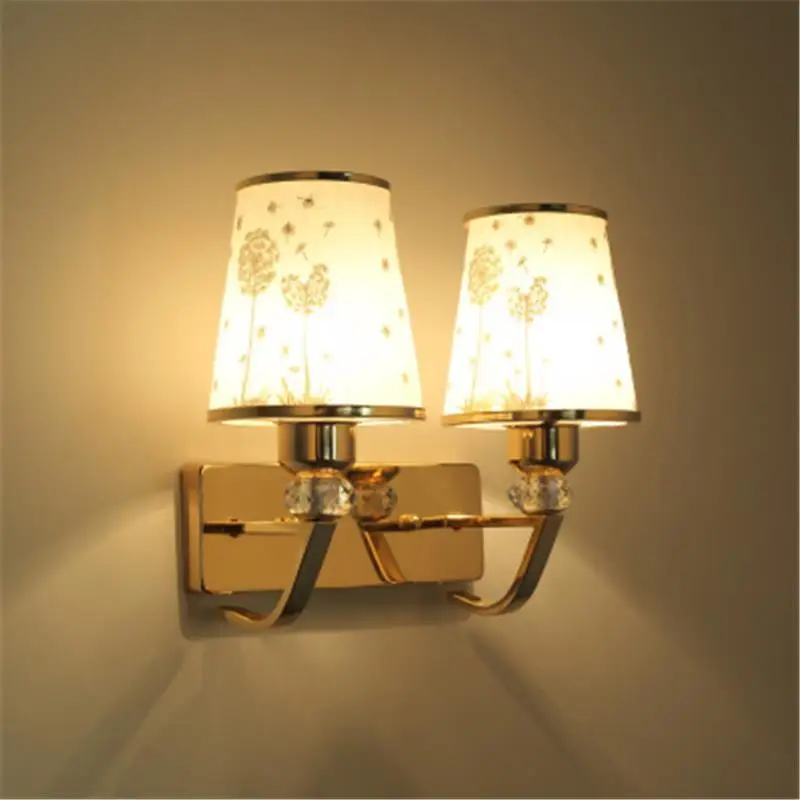 Number 7 Pared Лофт Декор бра Tete De Lit винтажная лампа Lampara Wandlampen Wandlamp для дома Хрустальный потолочный светильник настенный светильник для спальни - Цвет абажура: Number 7