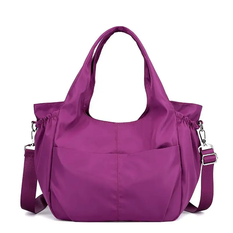 Новые Нейлоновые модные женские сумки-мессенджеры многофункциональные водонепроницаемые сумки Bolsa Feminina роскошные сумки женские сумки дизайнерские - Цвет: purple