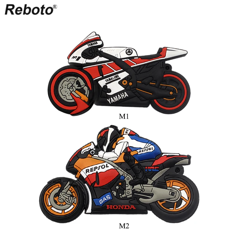 Мотоцикл ручка привода подарок флешка 4 ГБ 8 ГБ 16 ГБ 32 ГБ автомобиль мультфильм usb флэш-накопитель Флешка мотоцикл