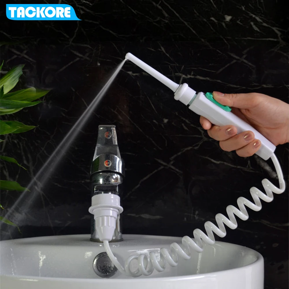 

Tips Oral Faucet Dental Floss Water Jet Flosser Implement Tooth Cleaner Multi-jet Nozzles Teeth clean