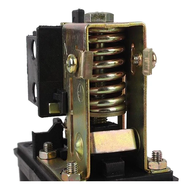Сверхмощный переключатель давления для воздушного компрессора клапан управления 90 PSI-120 PSI черный