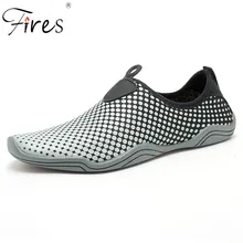 Пожарная Мужская водонепроницаемая обувь летние спортивные дышащие кроссовки акваобувь для пары водонепроницаемая обувь Мягкая пляжная обувь унисекс нескользящая подошва