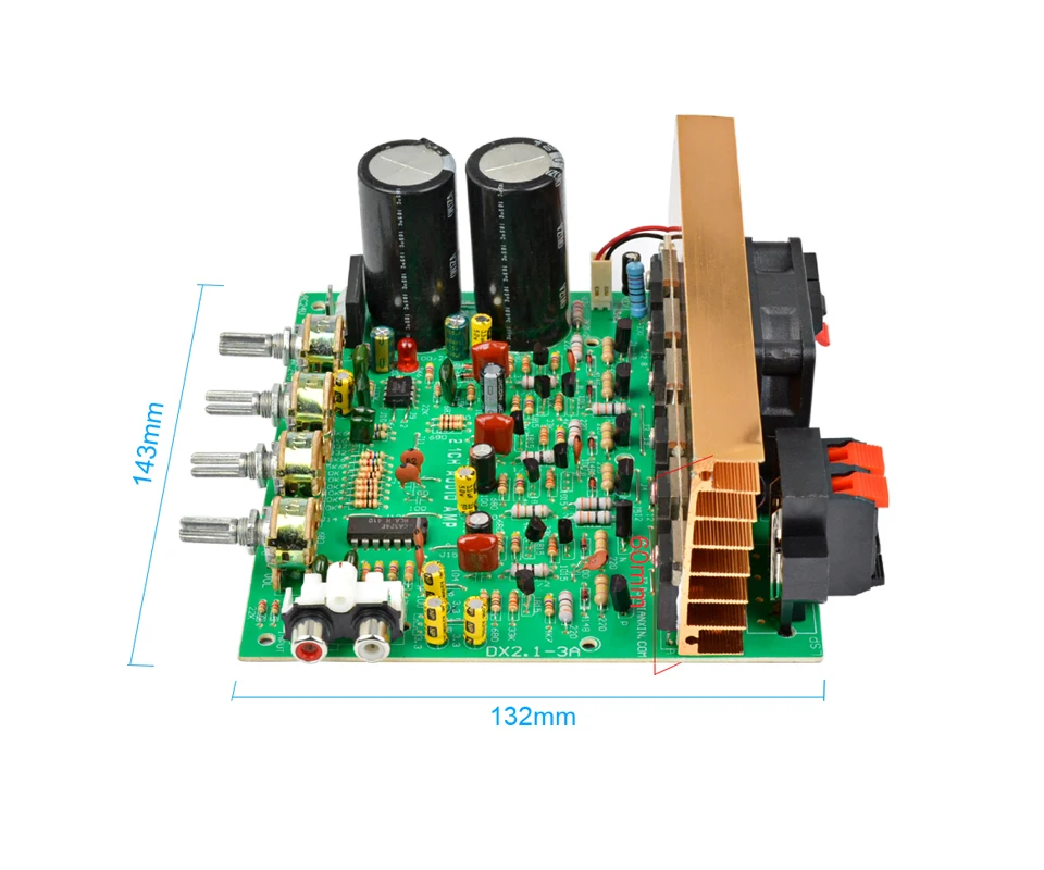 AIYIMA аудио усилитель плата 2,1 канала 240 Вт высокой мощности сабвуферный усилитель плата AMP двойной AC18-24V домашний кинотеатр