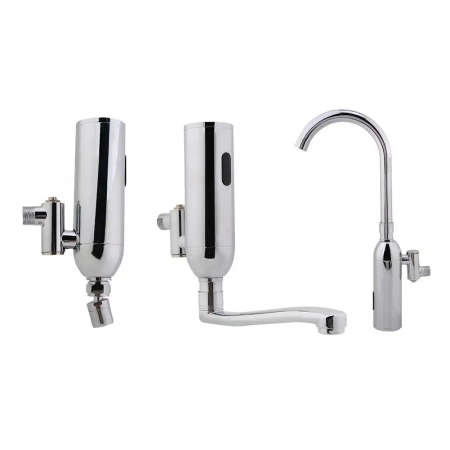 

G1/2'' Automatic Smart Sensor Wall-mounted Faucet Bathroom Kitchen Sink New