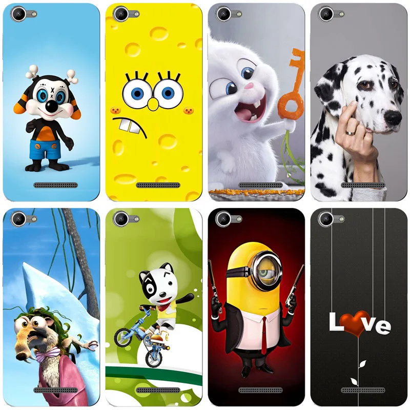 

For Wiko Lenny 2 Case Soft Silicone Back Cover Cases For Wiko Lenny2 Painting Abstract Soft Coque Cases Patterned Shell Skin