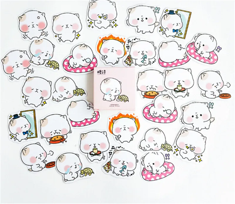 45pcsbox korean style sticker scrapbooking mini cute