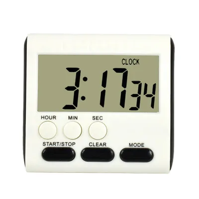 

2017 new Magnetic Large LCD Digital Kitchen Timer with loud Alarm Count Up& Down Clock to 24 Hours 78x73x25MM
