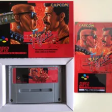 16 бит игры* Final Fight(PAL версия! Коробка+ руководство+ картридж
