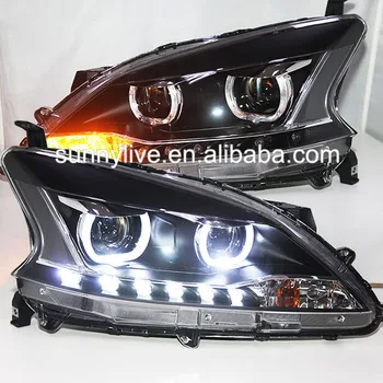 

For Sylphy / B17 Sentra LED Head Lamp 2012-2014 year U style TLZ