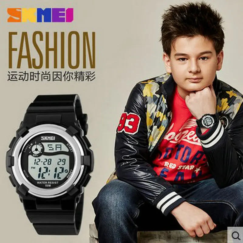skmei cheap wrist watch for kids kids wrist watches in stock