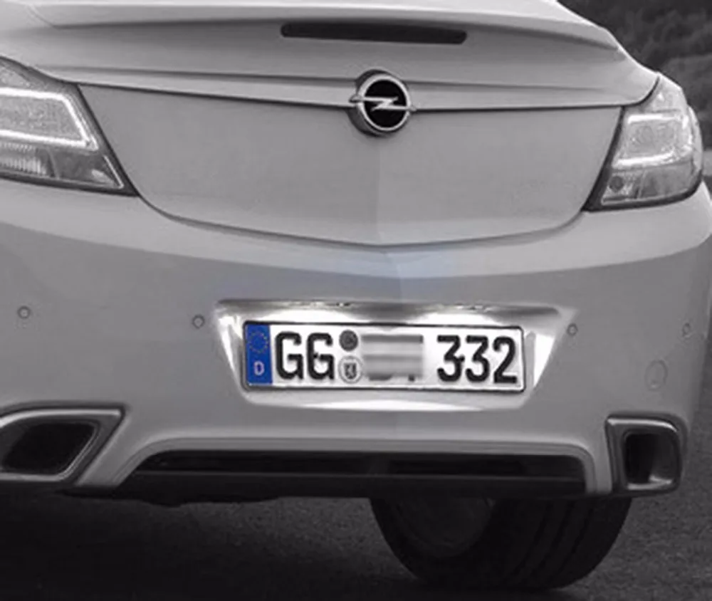 ANGRONG светодиодные номерные знаки для Vauxhall Opel Astra F G Corsa Omega Signum Vectra|Сигнальная