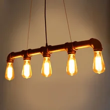 Винтажная промышленная лампа в стиле стимпанк, чердак, настенный светильник для ресторана, бара, клуба, крыльца, коридора, кафе, светильник, люстра, водопровод, Эдисон E27
