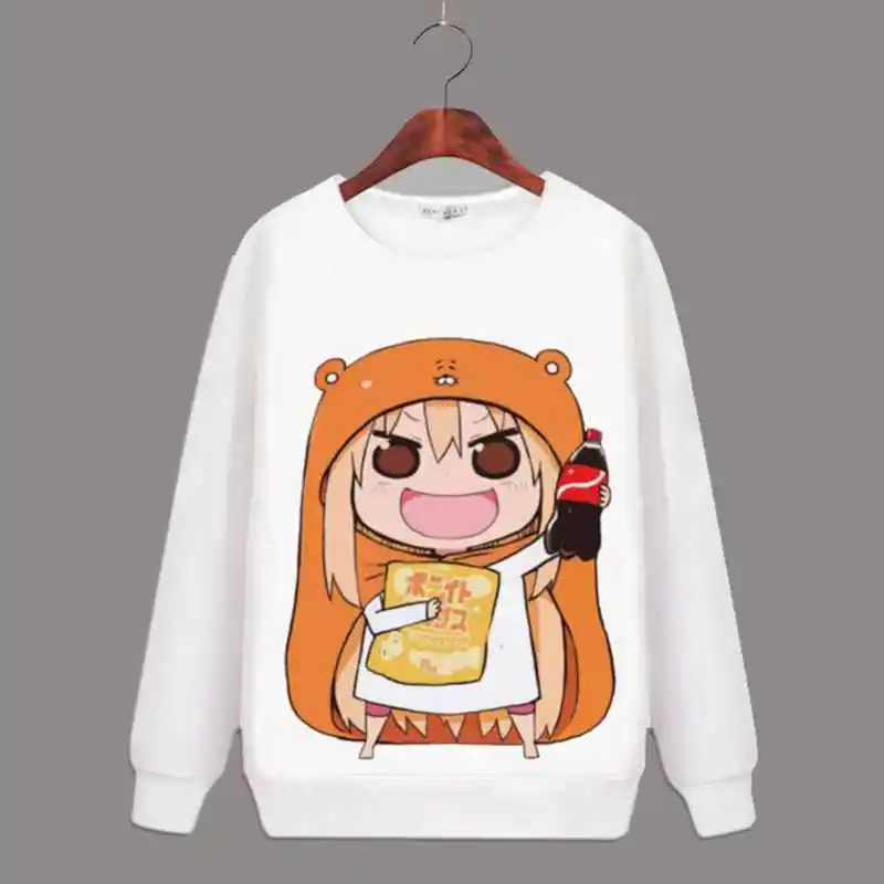 Гимуто! Umaru chan милый мультипликационный персонаж дома Умару толстовка с