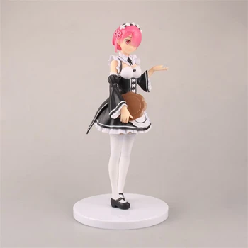 

Haocaitoy Figure Toys Ram Anime Action Figures Different world life starting scratch Keihin Toys For Collecting Gift 17cm