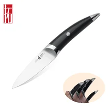 Neue sharp küche utensilien obst schälmesser 3,5 zoll high carbon deutsch stahl x50crmov15 abs griff tuo marke multi messer