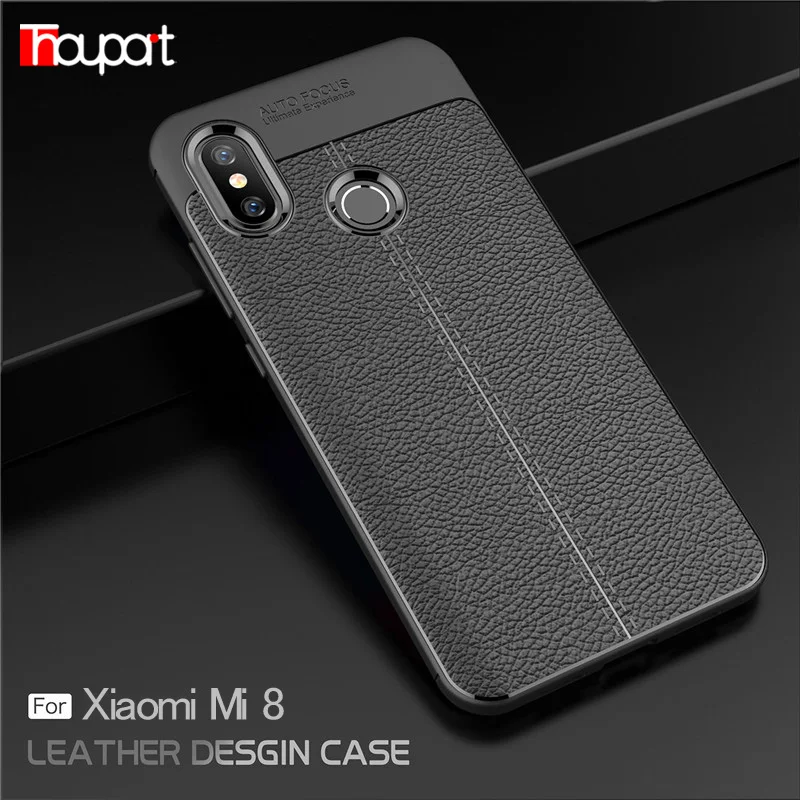 Thouport чехол для Xiaomi mi 8 Мягкая силиконовая защитная накладка телефона