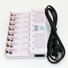 8 ports channels tanks1.2v Ni-MH and 1.6v NiZn aa aaa Rechargeable BATTERY CHARGER auto stop charging overcharge protect ► Photo 2/4