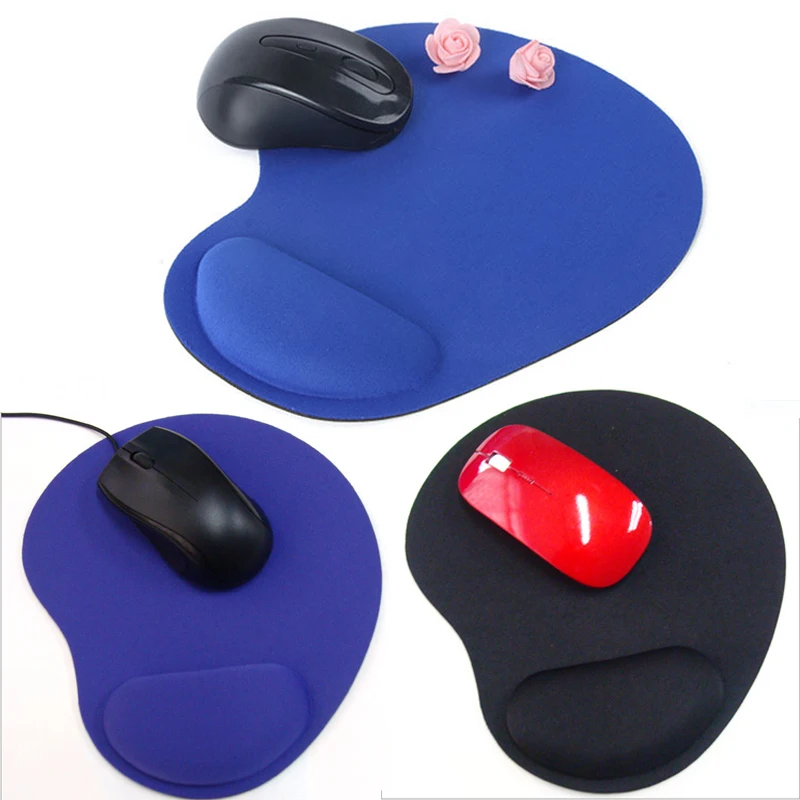 Optical Black Comfort Wrist Rest Support Mat Mouse Mice Pad