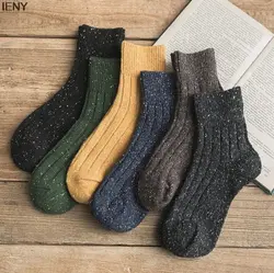 IENY Новинка зимы продукт толстые теплые носки японский Винтаж шерстяные носки Модные женские