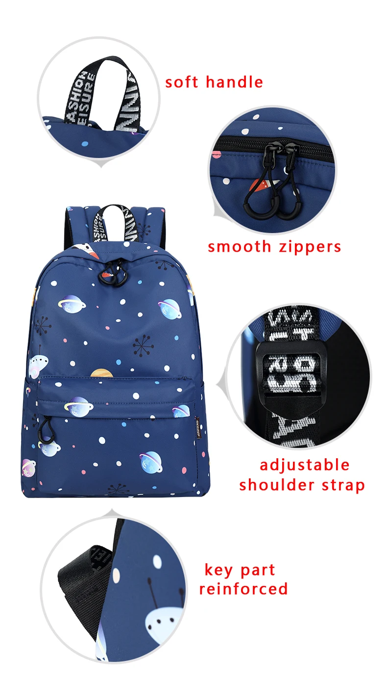 WINNER Fashion Women Backpacks Galaxy Star Universe Space Backpack Girls Female School Backbag High Quality Mochila (1)