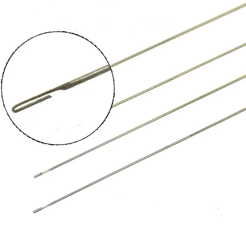 

1pc Extra Long Thin String Beads Needles Jewelry Diy Tool Beaded Pins with Hook for Beading Bracelet Making Findings Supplier