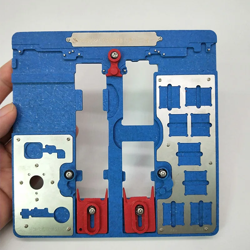 12 в 1 MIJING A22+ Материнская плата ремонтная арматура печатная плата печатной платы Держатель джиг доска для iPhone 5S/6/6 S/6SP/7/7 P/8/8 P/XR обслуживания платформы