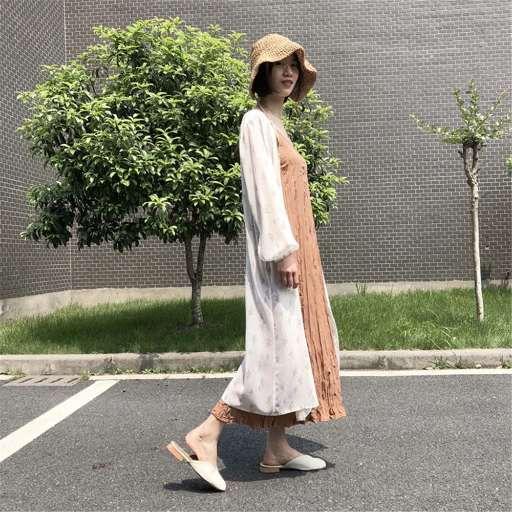  Vacation Beach Women Long Blouses Sexy Mesh Longline Kimono Sunproof Long Sleeve Beach Clothing 2018 Fashion Open Front Kimono (4)