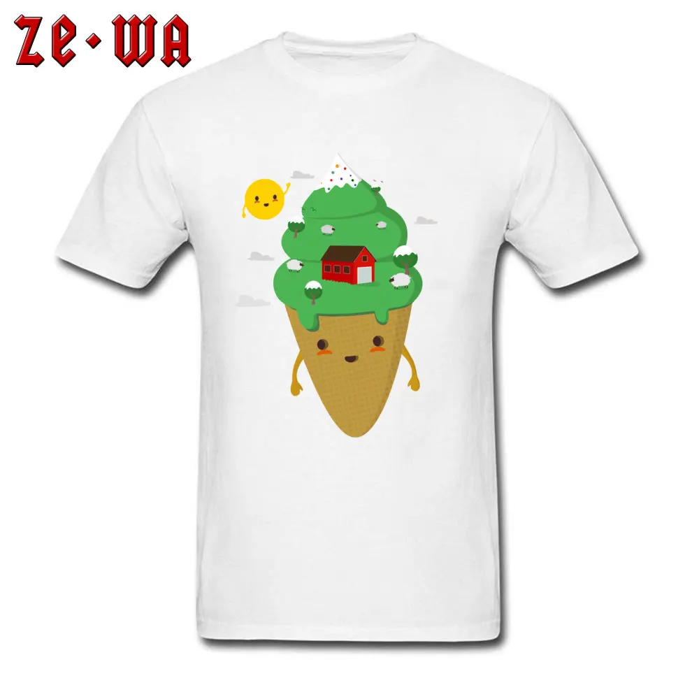 Candy Farm is super cute Prevailing Short Sleeve Birthday T Shirts 100% Cotton O-Neck Men's Tees Casual Tops T Shirt Summer Candy Farm is super cute white