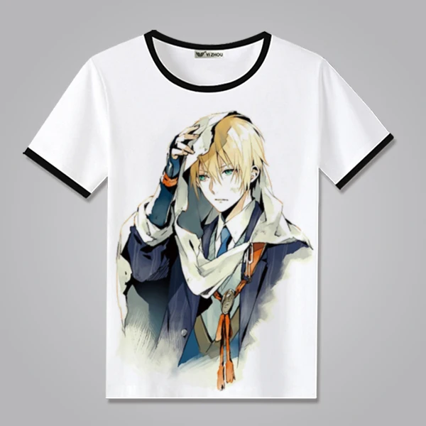 High Q унисекс Touken Ranbu Online Mikazuki Munechika kogitsunemaru fox ball tsurумару Kuninaga футболка