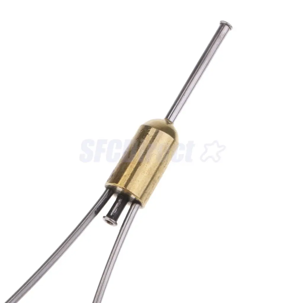 Fly Tying Stainless Steel and Brass Bobbin Holder, Fly Tying Tools, Materials