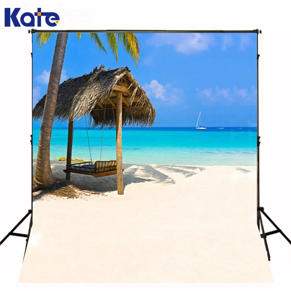 

600CM*300CM background beach hammock photography backdropsvinyl photography backdrop 3066 LK