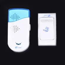 YobangSecurity водонепроницаемый беспроводной дверной звонок Ночной светильник с датчиком заряда батареи умный дверной звонок 1 Кнопка 1 приемник