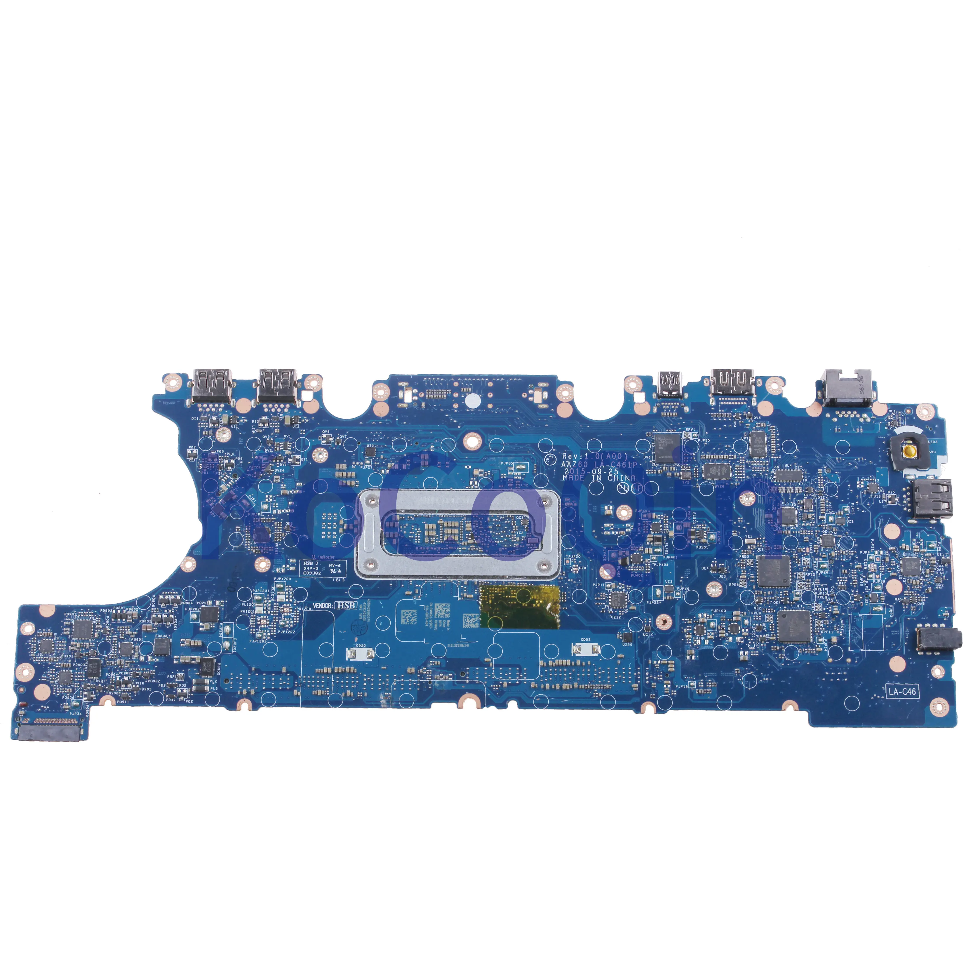 Finest  KoCoQin Laptop motherboard For DELL Latitude 7470 E7470 I7-6600U Mainboard CN-0VNKRJ 0VNKRJ AAZ60 L