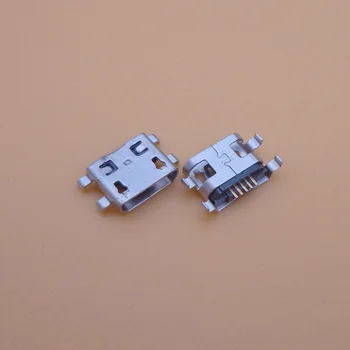

200PCS/LOT for Alcatel One Touch Idol Dual OT-6030D A E OT6030 6030 micro usb charge charging connector plug dock socket port