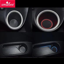 smabee Gate slot pad For TOYOTA Sienta 2016-2018 Interior Door Pad/Cup Non-slip mats 20pcs/Set