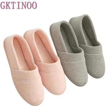 New 2026 Winter-Autumn At Home Thermal Cotton-Padded Slippers Women's Cotton Slippers Indoor Slippers With Soft Outsole Shoes 1