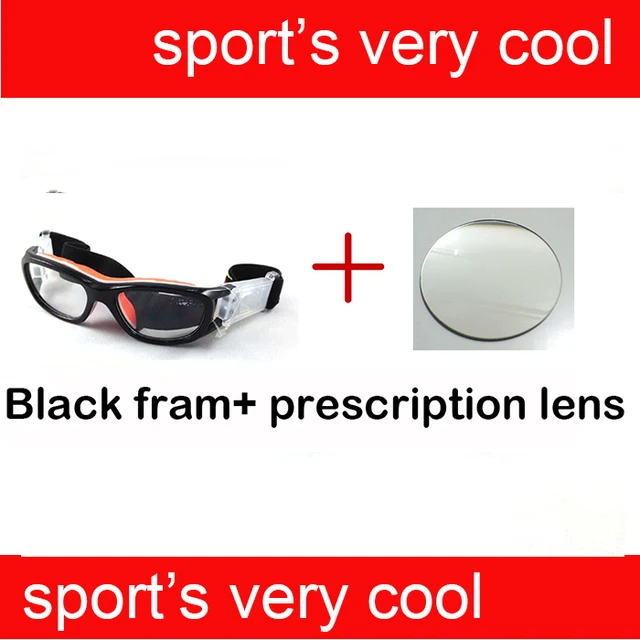 Children Optical Prescription Polycarbonate Safety Glasses For Football