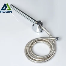 Хорошее Качество Латунь Круглый Handshower Ванная комната ручной Насадки для душа настенный держатель душа