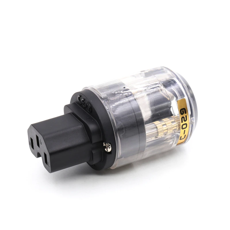 

Oyaide C029 pure copper Gold palted IEC power Connector Female Plug
