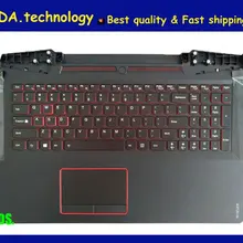 Оригинальная подставка для рук для lenovo IdeaPad Y700 Y700-15 Y700-15ISK US клавиатура Верхняя Крышка корпуса сенсорная панель, без подсветки