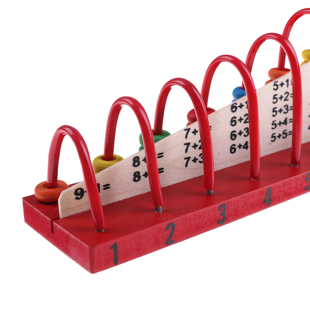 Деревянные детские математические игрушки abacus радужные шарики классические X