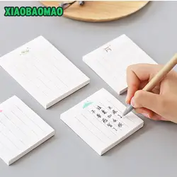 Японский стиль недельный план Бумага Наклейки Sticky Note канцелярские школьные принадлежности Блокнот Papelaria Тетрадь
