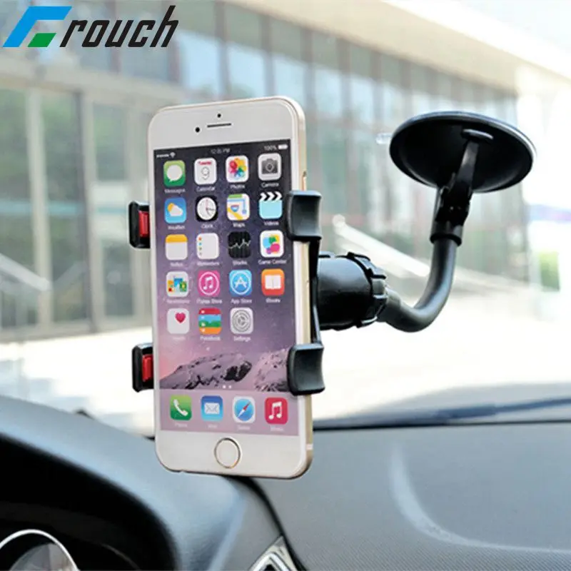 Universal Car Holder Cell Phone Holder For Iphone 7 6s plus SE Stand Support for Samsung Flexible Mobile Phone Holder For Sony