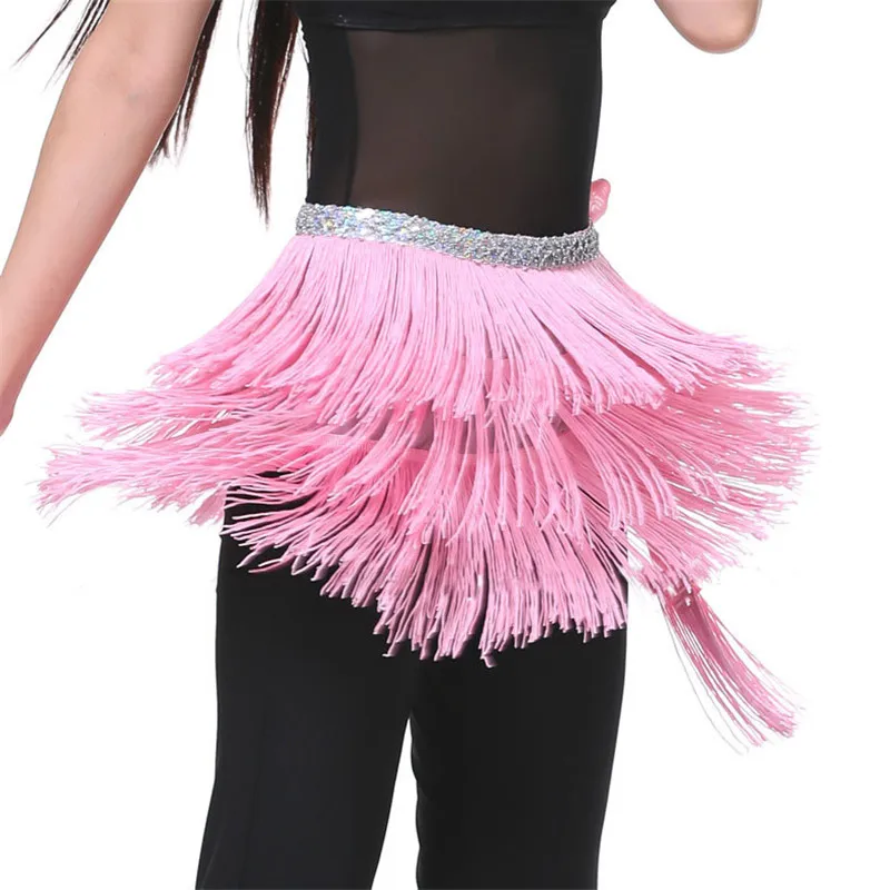 2017 New Arrival Belly Dancing Tassel Skirts Women Girls Belly Dance