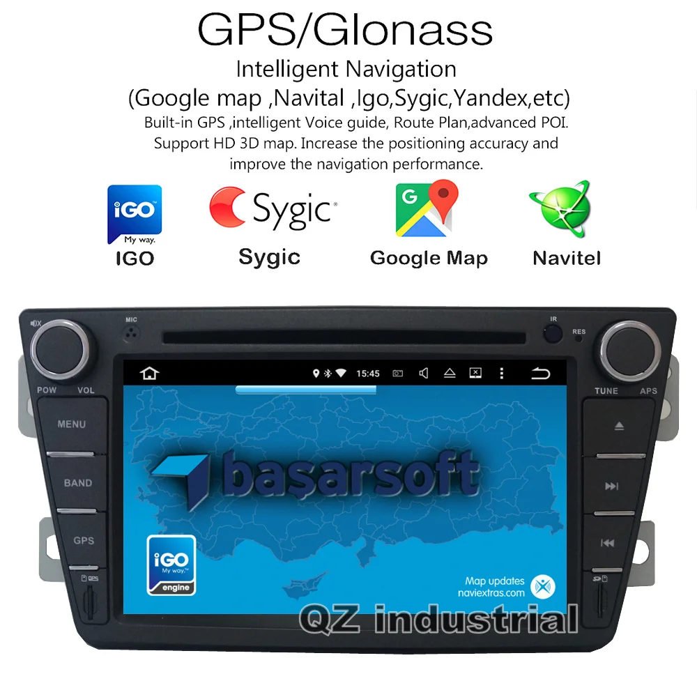QZ промышленных HD 7 дюймов Android 8 1 для Великой стены voleex C30 dvd плеер с 3g 4G WI FI gps BT Радио
