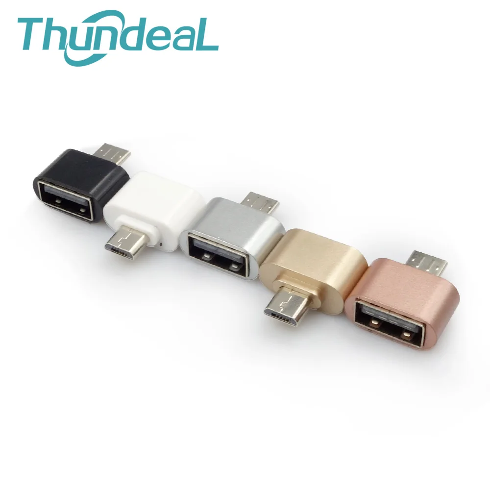 Адаптер ThundeaL с Micro USB на 2 0 OTG для телефонов Android и планшетов Samsung Galaxy Sony LG кабель