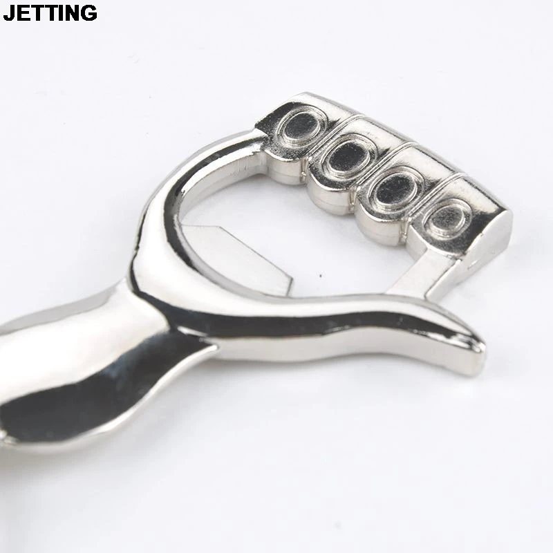 

JETTING Fashion Hand Bottle Opener Hand Key Ring Chain Multifunctional Metal Key Chain Versatile Wedding Gift Christmas Gift